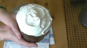 Глазурь для КУЛИЧА - это очень просто! Швейцарская меренга