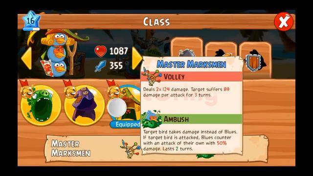 Angry Birds Epic The Blues Blue Bird Master Class Skill List смотреть онлайн