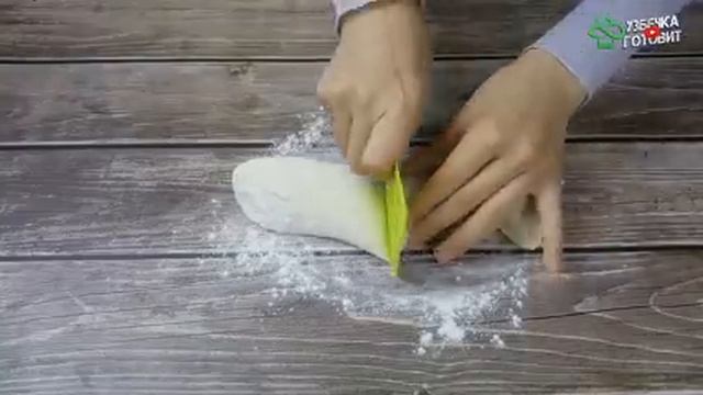 НОВИНКА ? Такие Вкусные Лепёшки с Зеленью Покоряет Сразу ? Лепёшки с шпинатом * УЗБЕЧКА ГОТОВИТ!