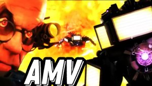 Titan TV man's rage mode - One step closer - Linkin Park - Skibidi toilet multiverse 38 - AMV