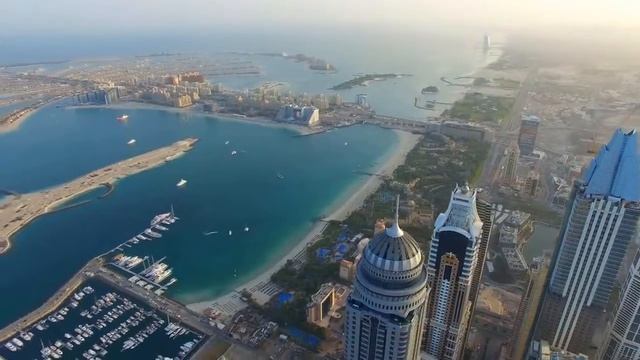 Palma Jumeirah. Пальмовые острова в Дубае. 8 Чудо света.