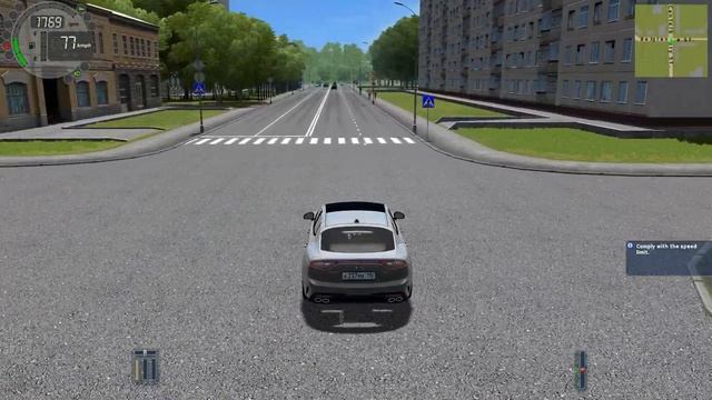 2018 Kia Stinger GT City Car Driving смотреть онлайн