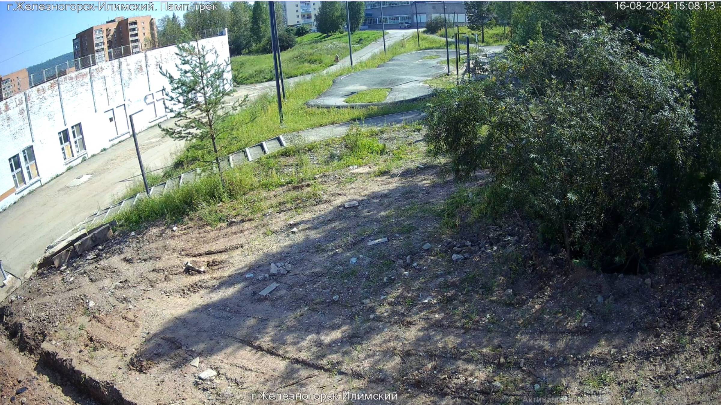 г.Железногорск-Илимский. Памп-трэк. "Сердце Железного города"