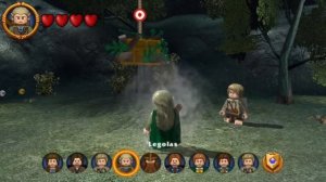 LEGO The Lord of the Rings (PSVITA) Open World Free Roam Gameplay