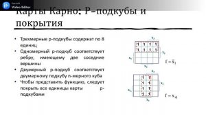 Дискретная математика   (Минимизация булевых функций)