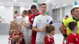 Как дети из "Volga Kids" выводили футболистов на поле