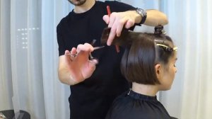 Как постричь  стильное каре
