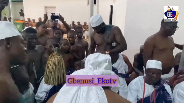 Grand finale of Elegba Ejiwa festival at Iru Kingdom