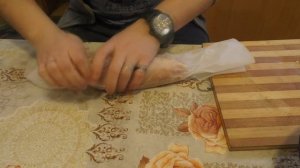 Супер сочные куриные рулеты жаренные в пергаментной бумаге