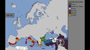 Europe: Timeline of Flags/Symbols: 350 BC - 1 AD