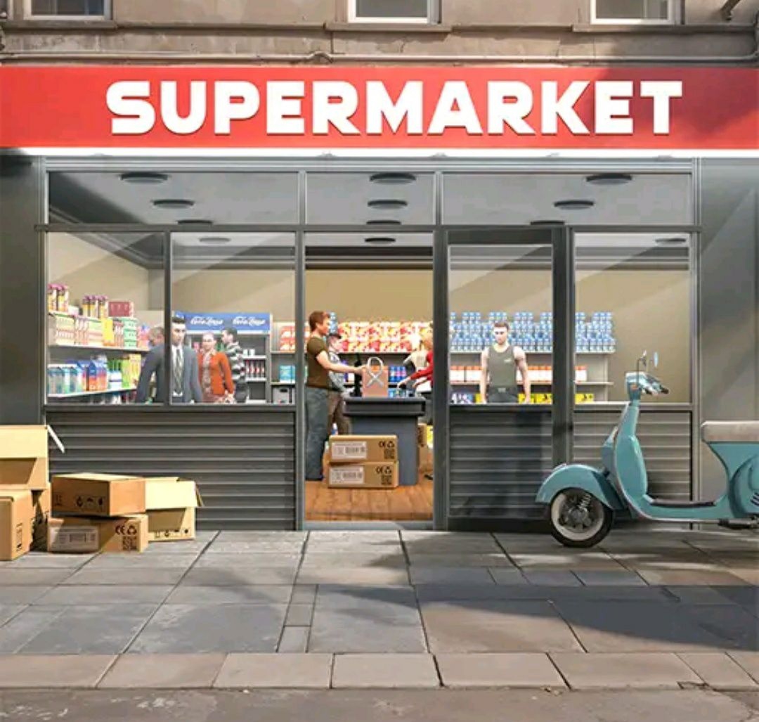 Manage supermarket simulator много денег