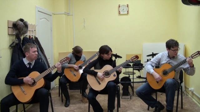 Посвящение - Дидюля. Учащиеся студии Gold Guitar смотреть онлайн