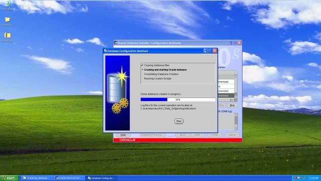 Oracle 10g Installation смотреть онлайн