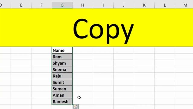 How to copy values without copying in Microsoft Excel 2019@COMPUTEREXCELSOLUTION