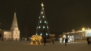 На Советской площади в Ярославле установили еще один новогодний арт-объект