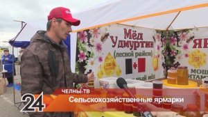 В Набережных Челнах заработали ежегодные сельскохозяйственные ярмарки