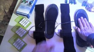 Стельки с подогревом на батарейках Red Laika