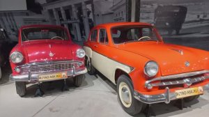 Выставка ретро-автомобилей в музее СССР, музейный комплекс «Галерея времени», Новосибирск