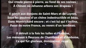 Sonnet de Touraine - Julia Daudet lu par Yvon Jean