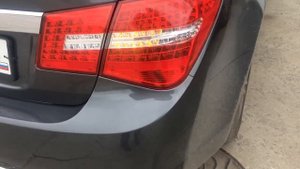 Chevrolet Cruze бегущий поворот задних фонарей