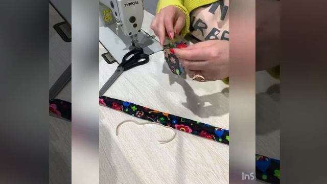Как сшить резинку для волос своими руками DIY #рещинкадляволос