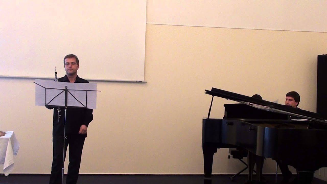 F.X. Thuri Intermezzo lyrico for oboe and piano смотреть онлайн