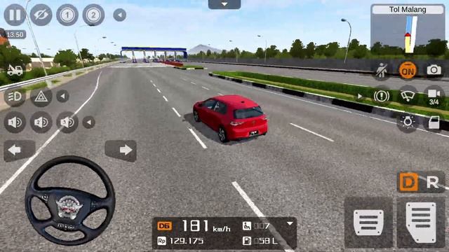 2021 VW Golf GTI Car Mod for Bus Simulator Indonesia (BUSSID) - Car Simulator #27 - Android Gamepla смотреть онлайн