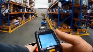 Работа в Польше на складе. Работник склада. Сбор заказов со сканером.