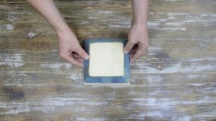 Как сделать тарелку квадратную?