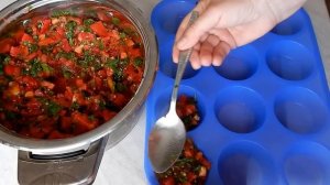 Как заморозить помидоры с зеленью