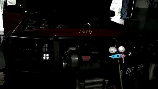 Service evaporator AC mobil Cherokee