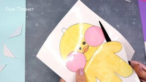 УТОЧКА Лалафанфан ИЗ БУМАГИ! Как сделать уточку Лалафанфан и одежду для уточки DIY Lalafanfan