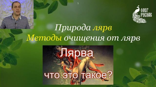 Вебинар: «Одержимость сущностями, лярвами и фобиями».
