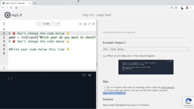 Day 3 - 33-Interactive Coding Exercise Leap Year смотреть онлайн