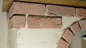 Декоративный фальш камин из кирпича своими руками .DIY decorative fireplace
