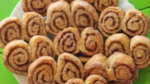 СУПЕР КУХНЯ! Печенье за 10 минут. Творожное печенье с  корицей. Простой видео рецепт сладкой выпечки