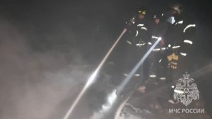 Возгорание на территории Амуркабеля ликвидировали хабаровские огнеборцы