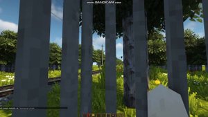 Работаю дежурным по переезду в майнкрфт! часть 2 #ircm_поезда #майнкрафт #поезда