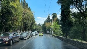 Ялта. «Спартак», ул.Маршака, Кирова до Садовой ул. 31.08.2024. Крым. Crimea. Yalta.