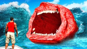 ДРЕВНИЙ ВОДНЫЙ МОНСТР ПРОБУДИЛСЯ! НОВЫЙ SCP ОХОТИТСЯ НА ЛЮДЕЙ В ГТА 5 МОДЫ! ОБЗОР МОДА GTA 5 MODS