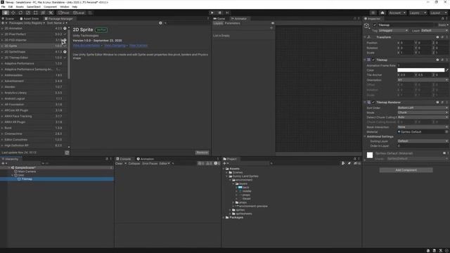 Основы Tilemap в Unity 2D | Что такое Tilemap? | GameDev - Разработка игр