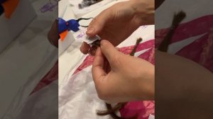 Как сделать тест пряди в дома