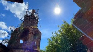 Старинный храм села Григорово. Нижегородская область