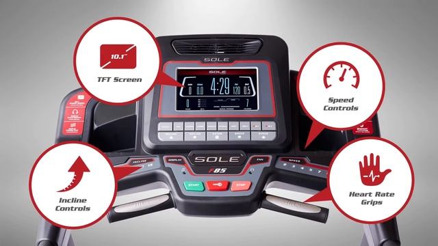 Беговая дорожка Sole F85 2019 - видеообзор смотреть онлайн
