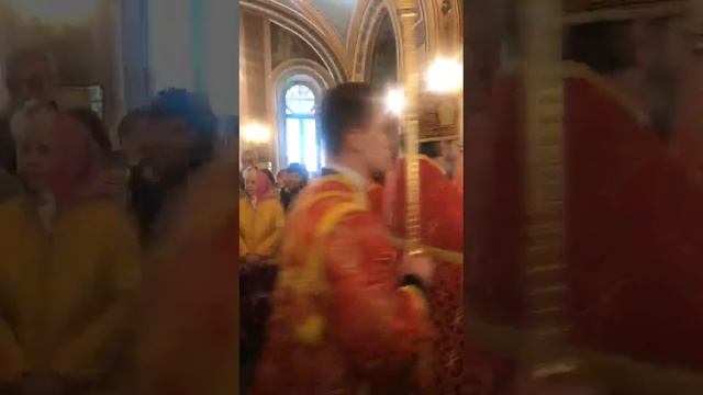 В день памяти блаженной Матроны Московской Патриарх Кирилл совершил Литургию 2 мая 2023 года. смотреть онлайн