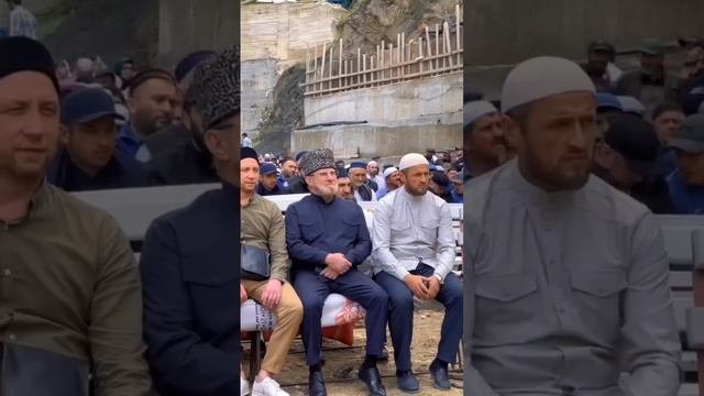 Открытие мечети в селении Кудиябросо Ахвахского района. Меджлис Алимов в Кудиябросо.