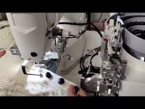 Пуговичная машина Autosew ASM-1903 с автоматическим податчиком пуговиц на ножке