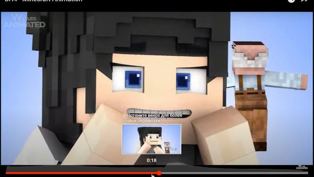 СП4 - Minecraft Animation,Реагирую на рекламу сервера!