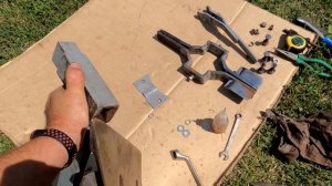 Разбираю конный оборотный плуг от мотоблока