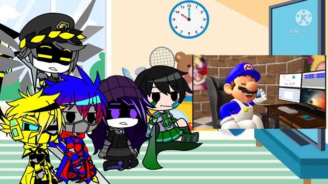 Fandom reacts to Mario plays FNAF, by @SMG4 смотреть онлайн